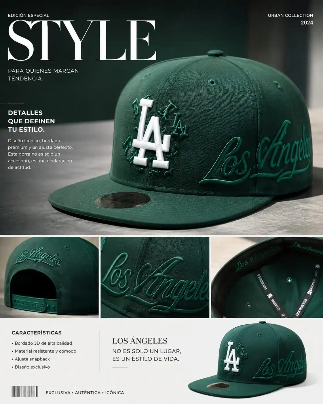 Gorra Cerrada