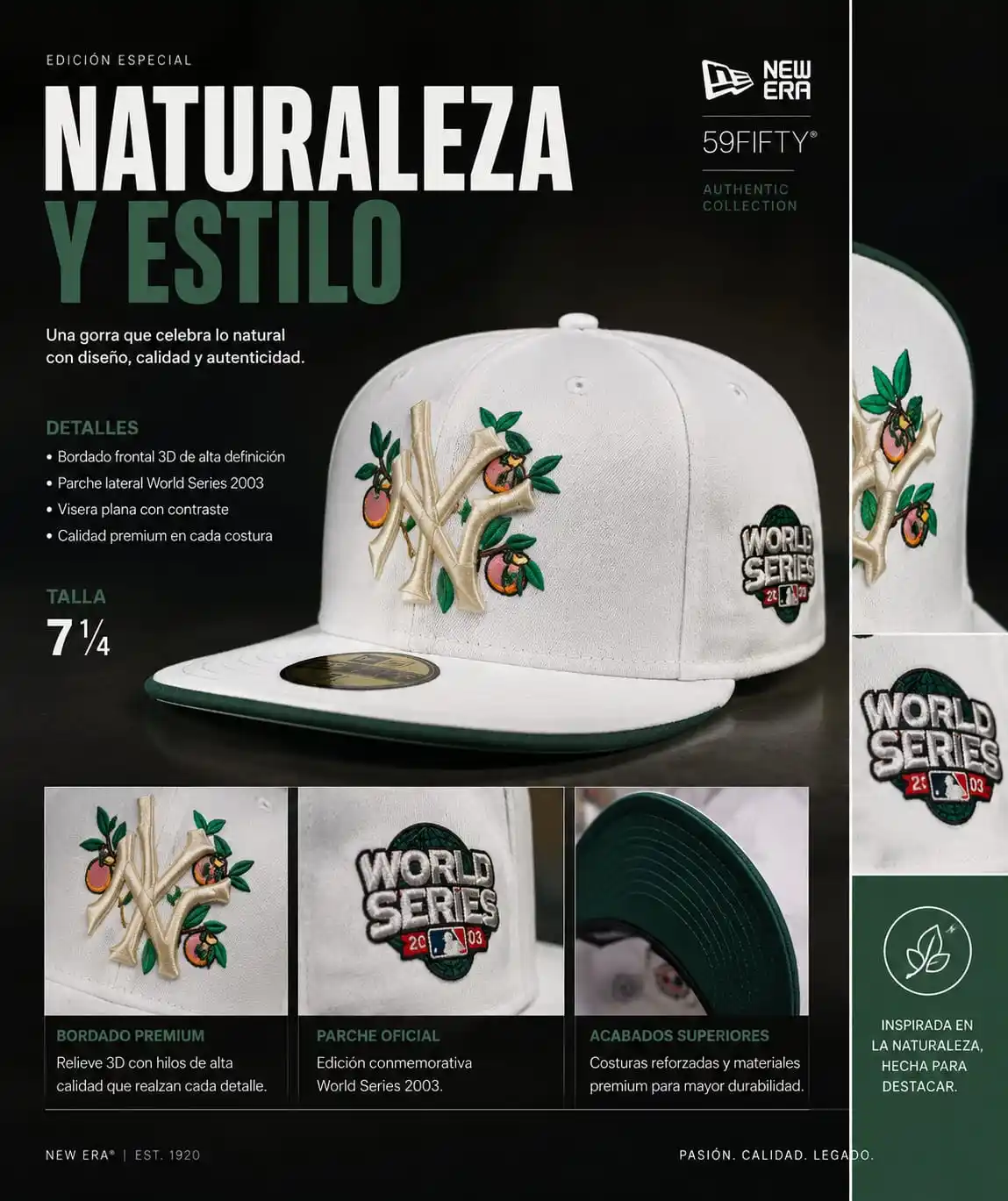 Gorra Cerrada