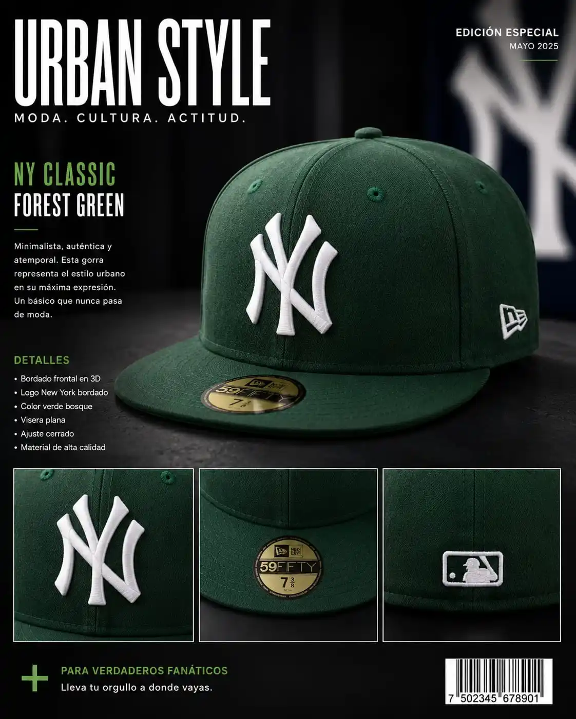 Gorra Cerrada