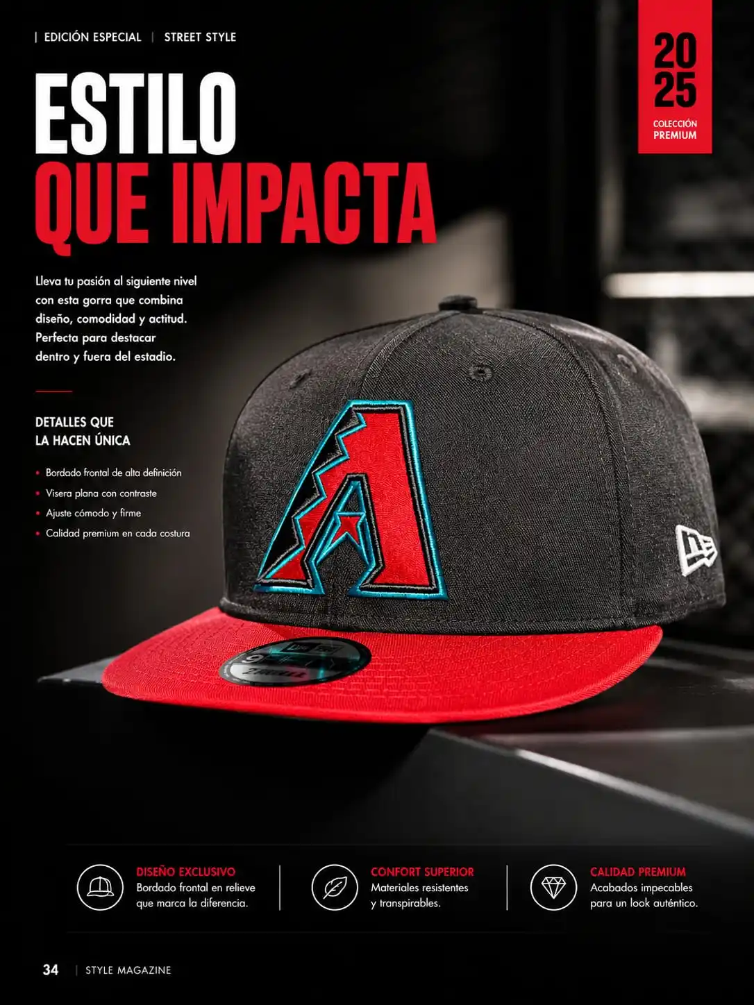 Gorra Cerrada