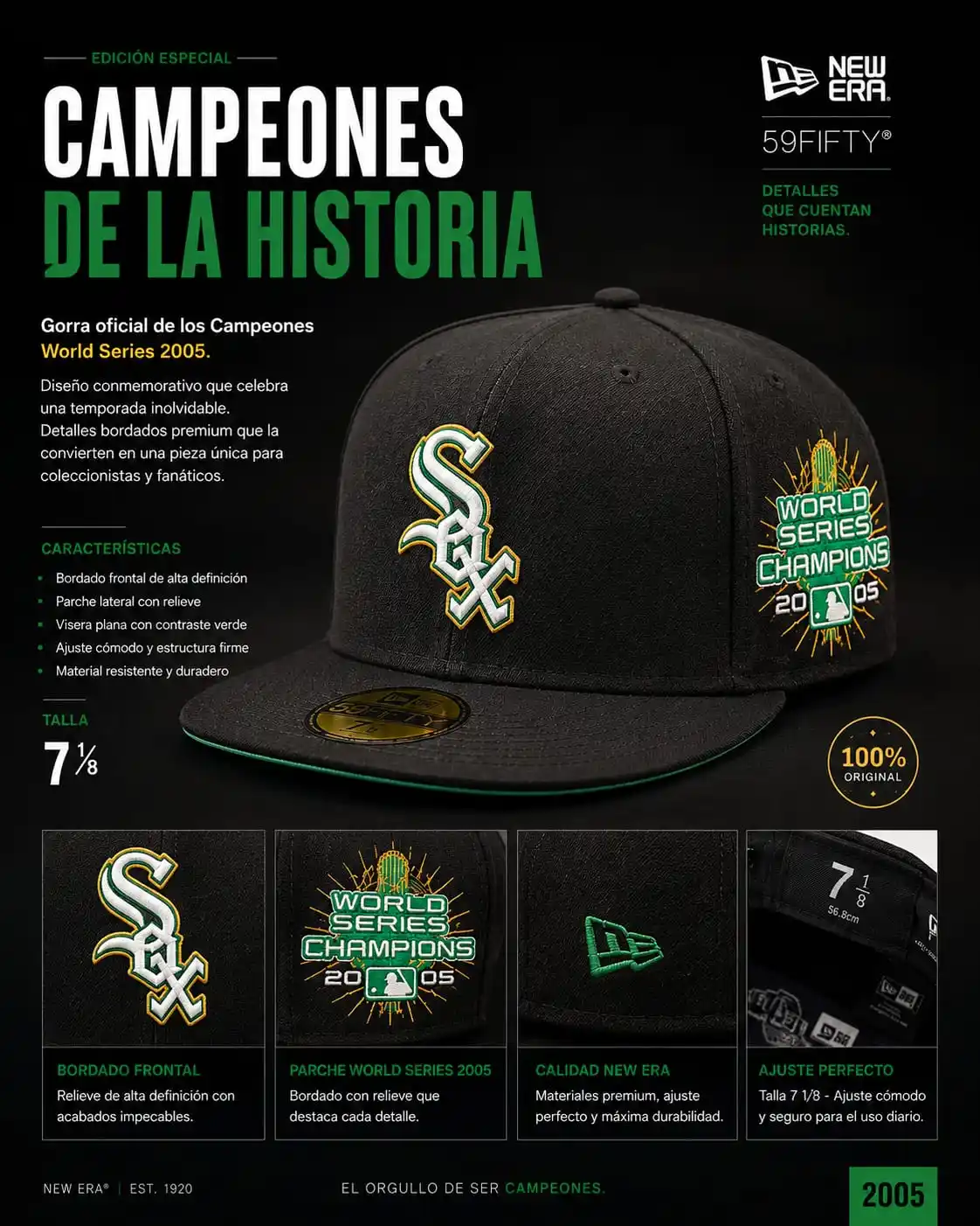 Gorra Cerrada
